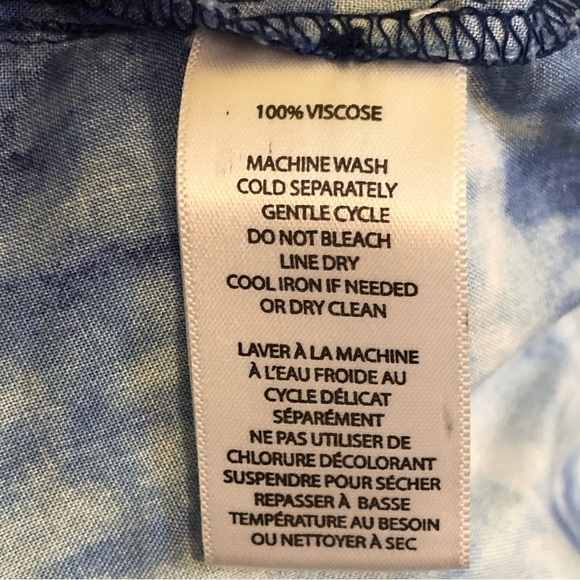 Beach Lunch Lounge Coley Tie Dye Sleeveless Lightweight Sundress with Tie String - Picture 12 of 14